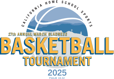 California Home School Sport Basketball Tournament 2025 logo