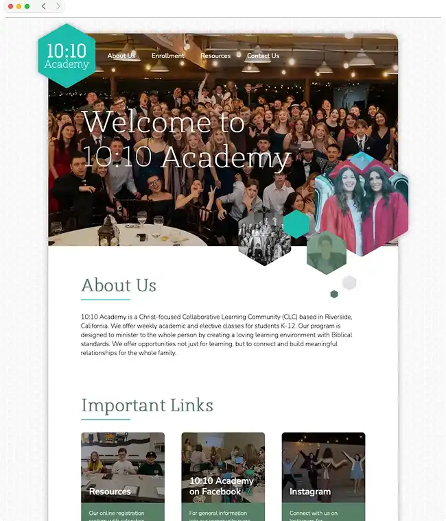 Website Screenshot 1