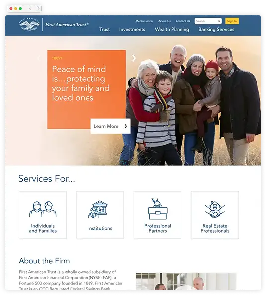 FirstAmTrust - Previous Generation Site