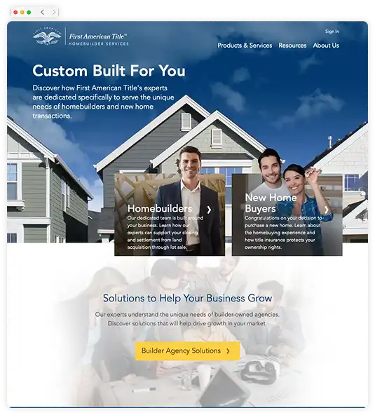 FirstAm Title - National Homebuilders 2x